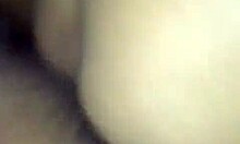 BIG ASS BBW Bounces Wild On Young Lad's Lap Outdoors!