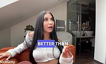 Petite Latina Teen's First Anal POV Slam!