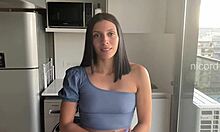 feels so good using her wet shaved pussy skills deepthroat cowgirl for the sell