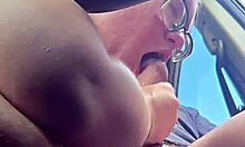 BBW GOBBLES MONSTER COCK DEEPTHROAT FOR LUNCH SPECIAL!