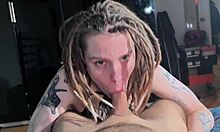 wanna see this girl travel in just a coat to suck dick then score epic fucks too?