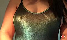 swimsuit babe big ass belly button spray fetish play