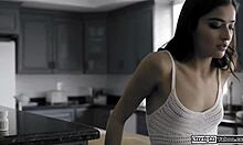 Stepdad Delivers Firm Spanking Punishment to Stepdaughter