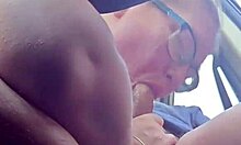 BBW GOBBLES MONSTER COCK DEEPTHROAT FOR LUNCH SPECIAL!