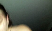 Amateur babe sucks cock fucks dildo toys to orgasm