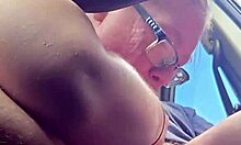 BBW GOBBLES MONSTER COCK DEEPTHROAT FOR LUNCH SPECIAL!