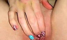 i tried the toy on my shaved milf pussy but hubby's fist stretched it gaping wide