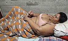 madrasta gordinha futanari leva pau grande e gozada enorme no cu