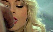 Holy Fuck! Sexy Classy Blonde Delivers Epic Oral Blowjob and Swallow