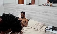 backstage with alicia ribeiro gettin pounded hard by two studs jr doidera films