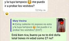 stripping down doña mary as her husband heads out