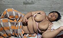 madrasta gordinha futanari leva pau grande e gozada enorme no cu