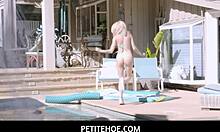 tiny teen lola fae tempts into wild bedroom fun