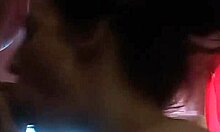 he dives deep into her narrow ass then throats her like the real goat