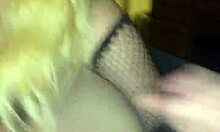 amateur gives super sloppy deepthroat blowjob close-up