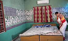 wanna see indian bhabhi get railed hard in threesome with stepsis and hubby? ffm creampie action!