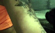 he couldn't hold back and whipped it out on the street