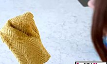 petite teen stepsis craves stepbro's big cock load all over her small tits