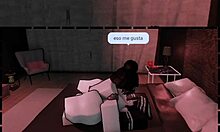 liz gets her big ass destroyed in a steamy condo fuck anal creampie finish vertical cut