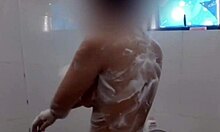 pinay teen’s steamy shower tease before work shift
