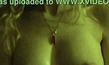 her soft hands glide oil over throbbing cock so teasingly