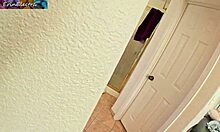 Stepson Peeks Stepmom Shower Then Scores Hot Fuck