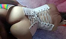 chubby latina wife rented out for rough double anal by mature boss