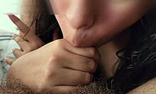 curvy latina with huge ass rides cock and gulps cum