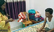 devar bhabhi's petite ass takes rough doggystyle pounding