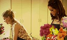 blonde spills how her friend's cock fucked her wildly in pool