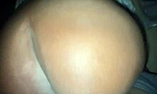 Shy skinny black teen neighbor orgasms hard in car POV