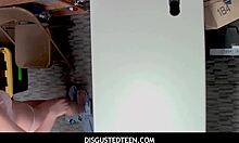 caught skylar snow hidn stolen goods in her pants disgustin