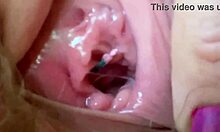 extreme closeup hairy giantess big clit vagina asshole