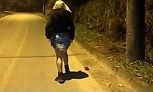 blowjob on street with hot police watching!!