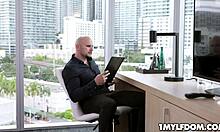 blonde milf mysha mynx chokes on aggressive studs massive cock facefucked hard n deep