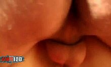 anna's round ass bounces on big french cock ride