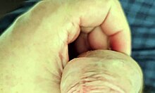 Edging unleashes tons of precum from my monster daddy cock