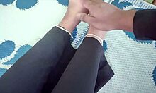 desi lovers kiss sweetly and touch gently in cozy moments before more