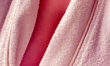 stepmom's big tits throb as she masturbates fresh from shower bliss