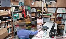 that sneaky 19yo latina thief takes a hard pussy pounding