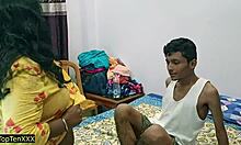 devar bhabhi's petite ass takes rough doggystyle pounding