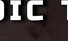 thruple members fuck deepthroat and kiss shyly in bedroom