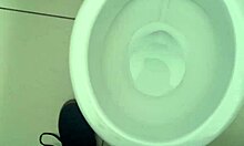 brazilian guy strokes monster cock solo in bathroom day six