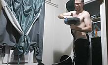 Holy Shit! Hunghank69's Monster Cock Closeup Jerk Explodes Cum Covered in Update 32!