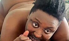 bbw ebony fat ass bent over sloppy doggystyle deepthroat big black cock