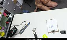 Hey Megan, caught shoplifting? Stepbro Tommy punishes bent over doggystyle?