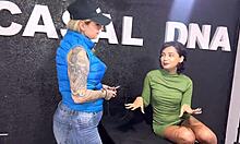 18yo novinha tight ass masturbated by tatuadora first time squirting orgasm caba o