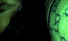 A lover savors sucking it with eager delight and rhythm