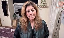 imagine your busty stepmom's huge tits getting that special exam with cock and cum