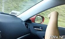 What impressive sex skills does this amazing honey demonstrate up close?